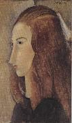 Amedeo Modigliani Portrait of Jeanne Hebuterne (mk39) oil painting